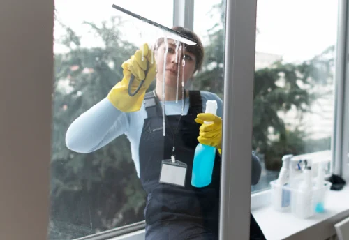 Nettoyage de vitres intérieures et extérieures à Ilhat